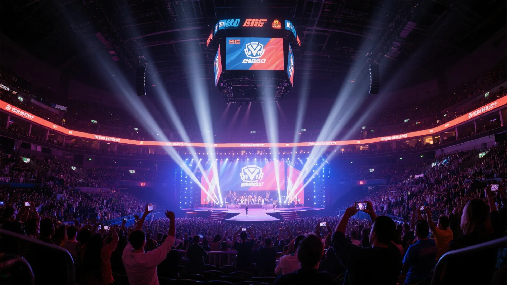 英雄联盟赛事现场